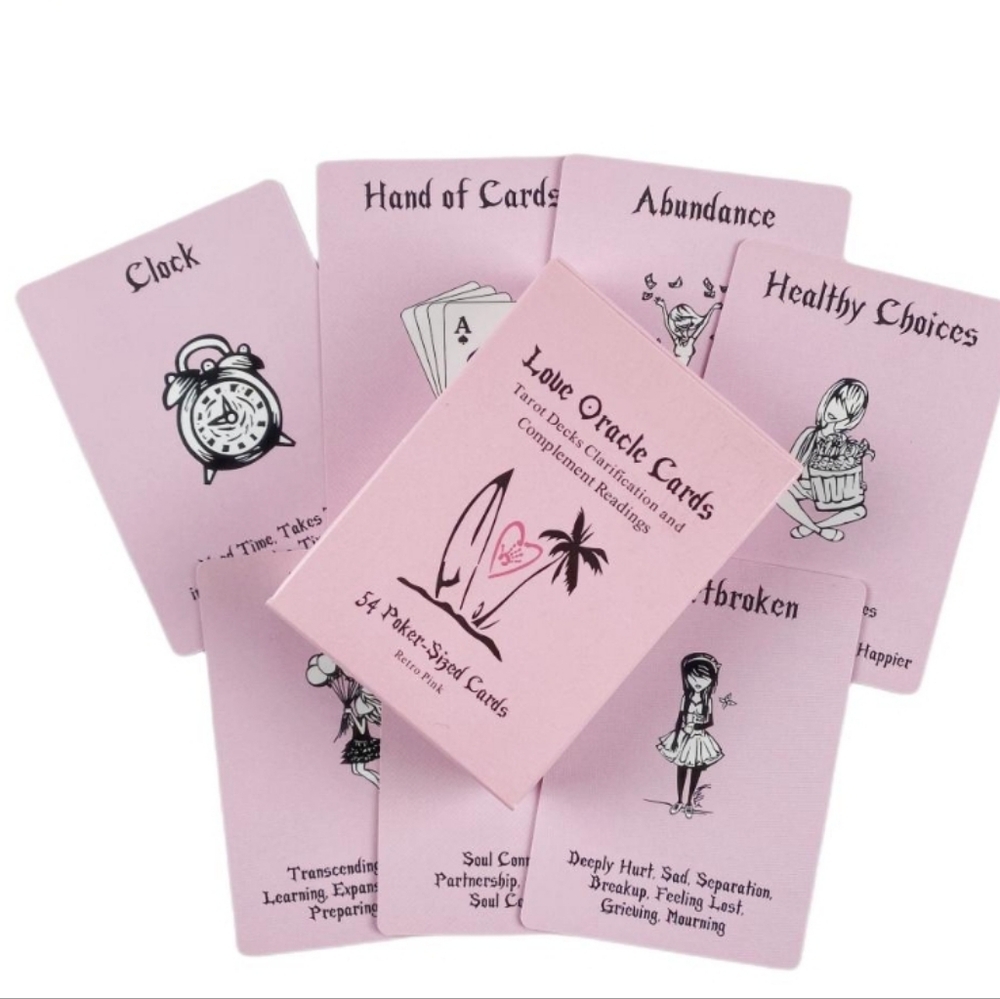 Pink Love Oracle Cards Set - Picture 4 of 4